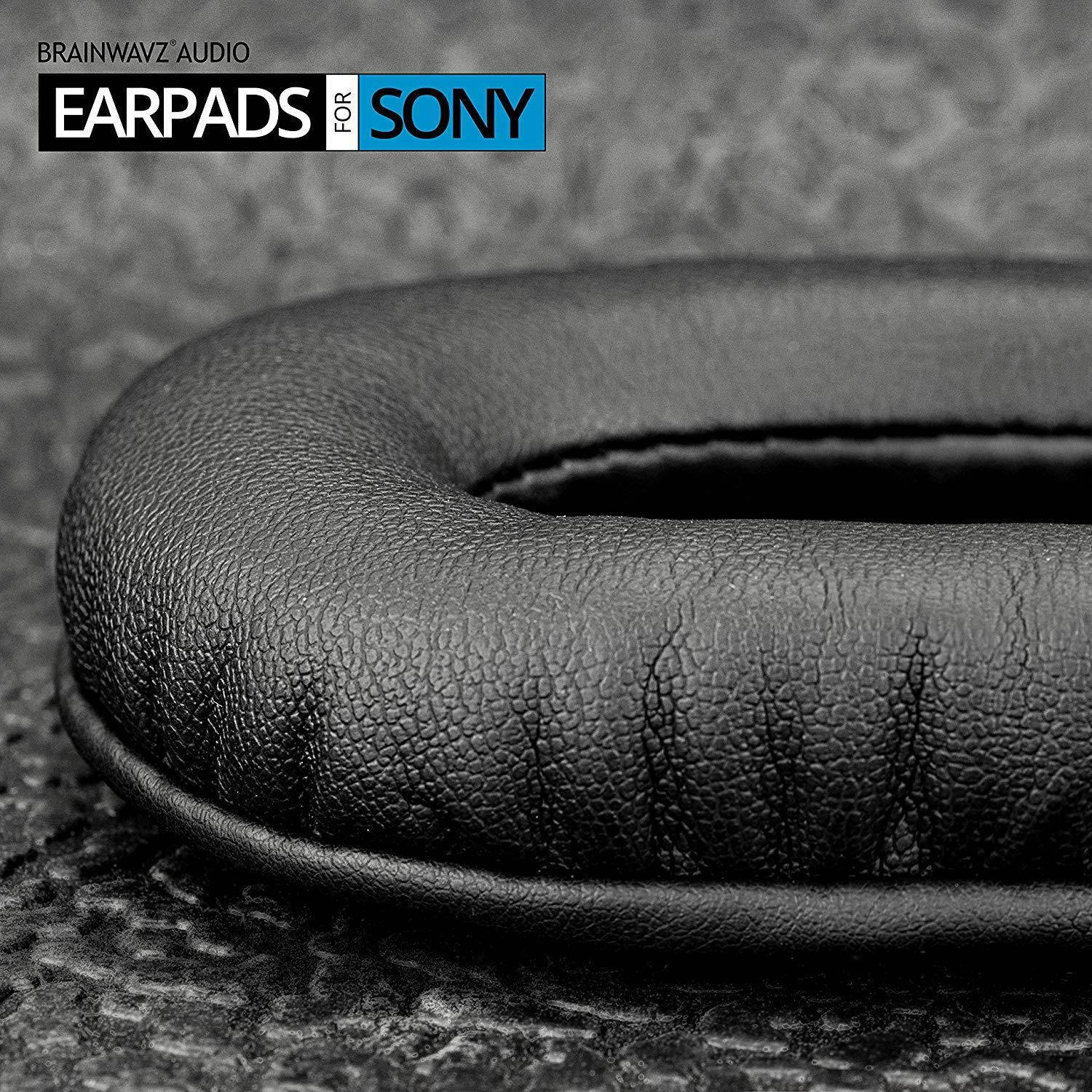 Brainwavz Pleather Earpads for SONY MDR 7506 - V6 - CD900ST with Memory Foam