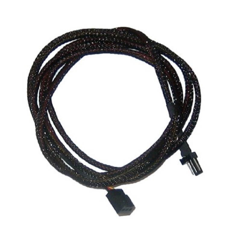 3 pin sleeved fan cable extension 72"/6ft