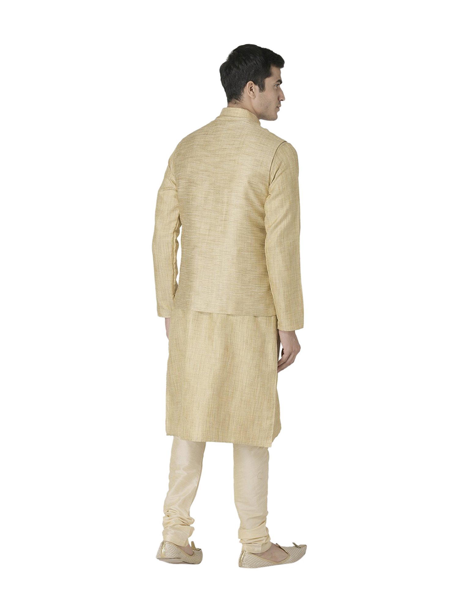 Tabard Gold Full Sleeves Suit