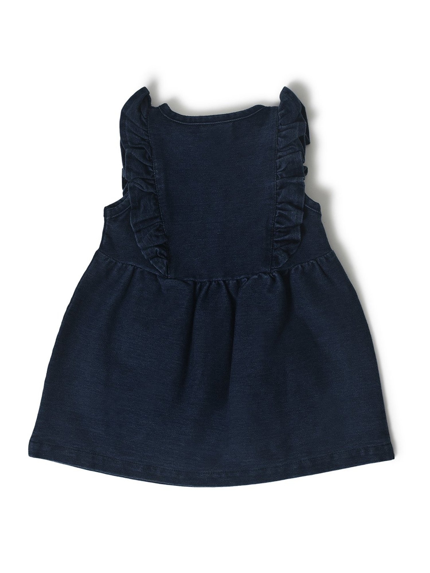 MiArcus Kids Navy Solid Dress