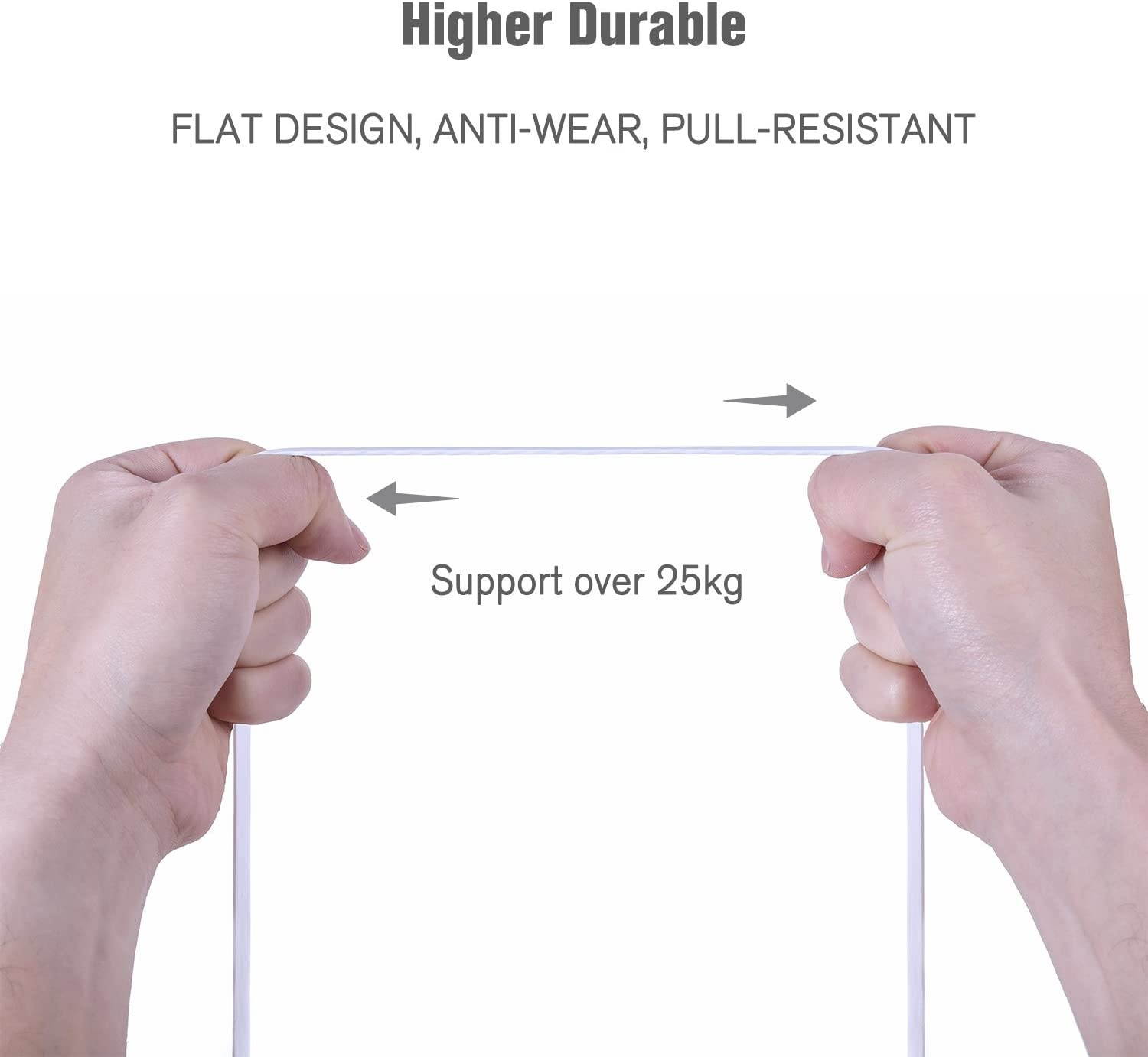 UEETEK 5M 10 Pin Rainbow Flat Ribbon IDC Wire Cable for Digital Product PC Detecting Instruments