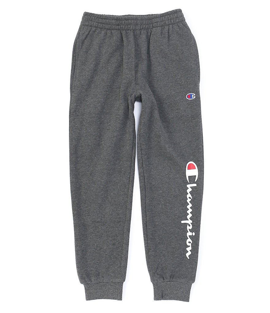 Champion Big Boys 8-20 Signature Logo Fleece Jogger Pants