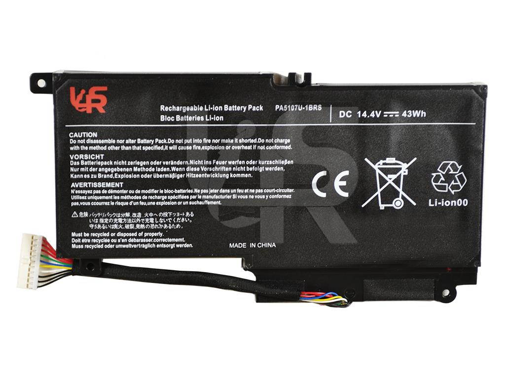 Laptop Battery Toshiba Satellite P55T-C5114 P55W-B5162SM S55 S55-A5139 S55-A5154 S55-A5164 S55-A5165 (Loreso Replacement Part) - 3000mAh, 4 Cell