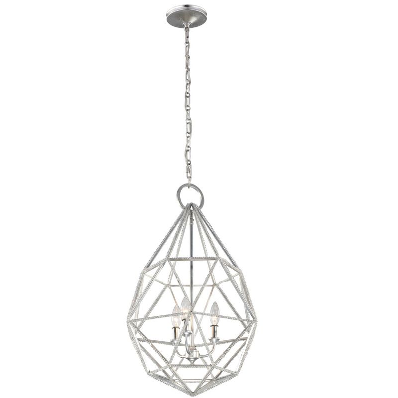 Generation Lighting Marquise 3 light Silver Pendant P1312SLV