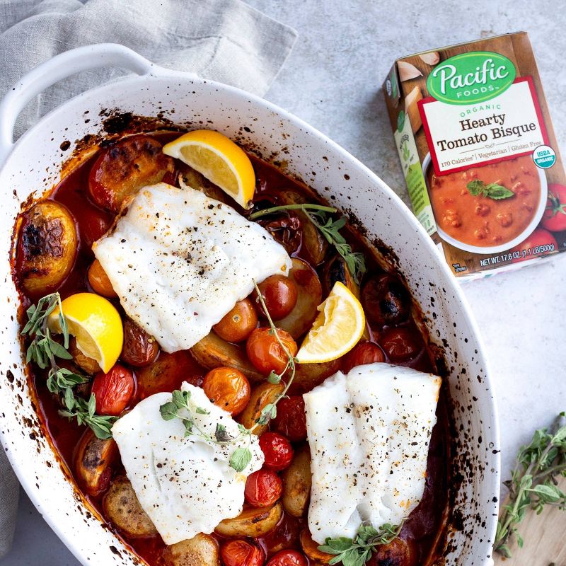 Pacific Foods Organic Hearty Tomato Bisque - 17.6oz