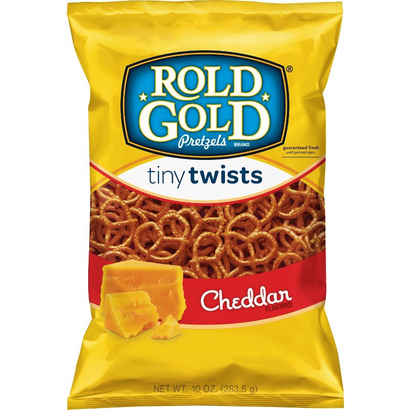 Rold Gold Cheddar Flavored Tiny Twists Pretzels - 10.0oz