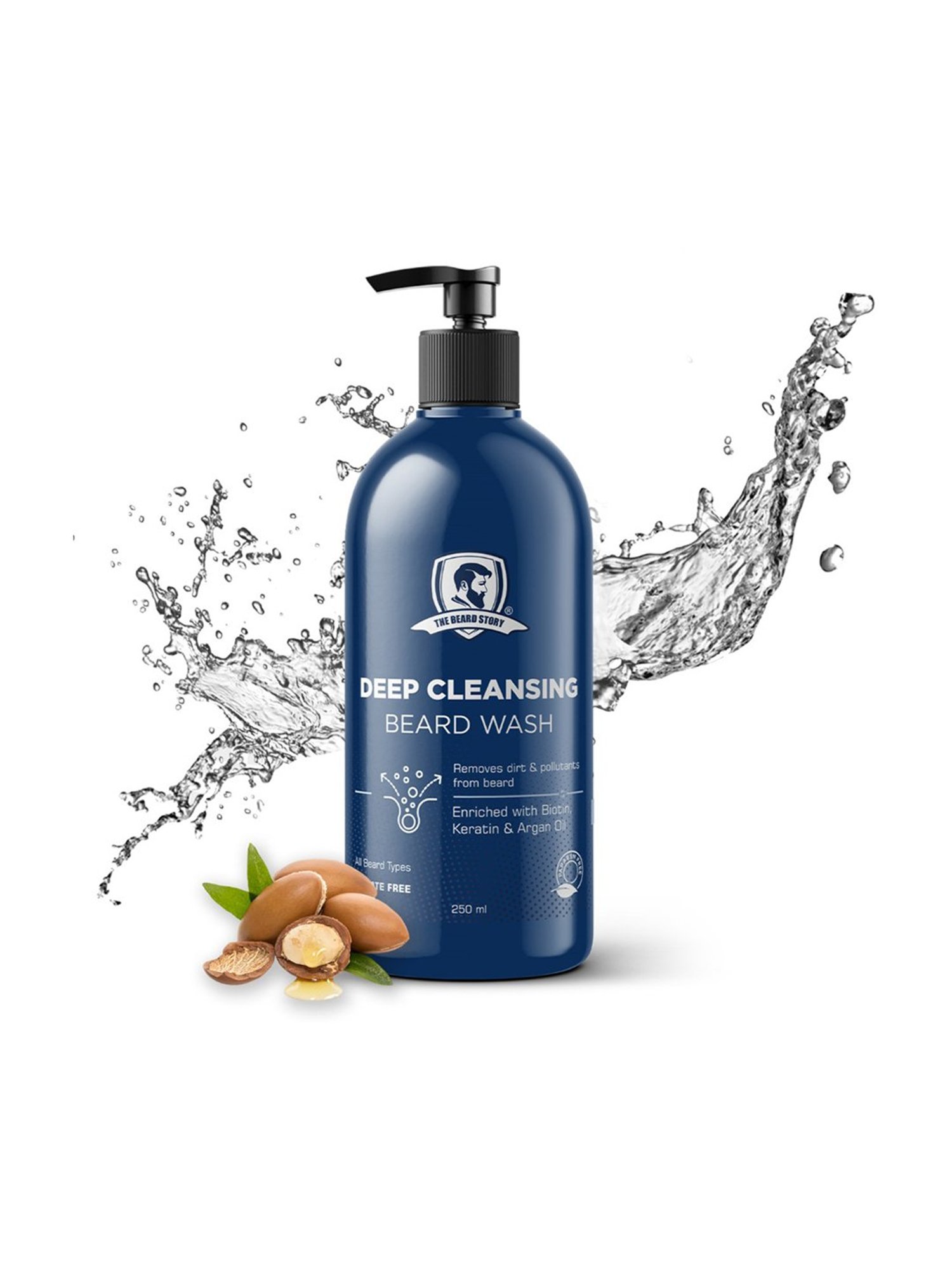 The Beard Story Deep Cleansing Beard Wash - 250 ml