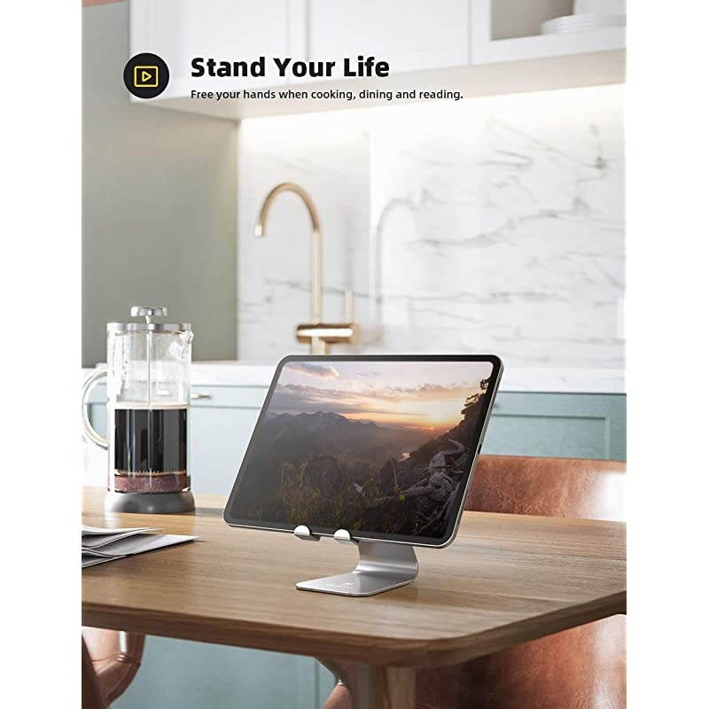 Smart Phone and Tablet Stand - Foldable Vertical and Horizontal Mount for iPhone / iPad / Samsung Galaxy / HTC One and all Mobile Phones Blue