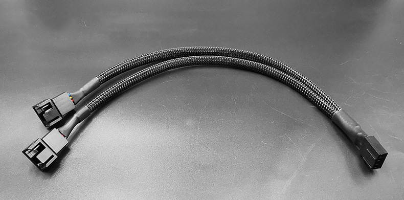 10.6" 4Pin/3Pin Computer Case Fan Power Splitter Cable Extension cable For Desktop PC Motherboard PWM Chassis Fan - F/M Female to Male