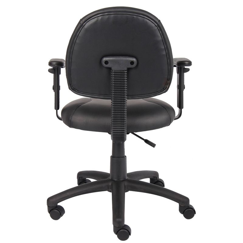 Posture Chair with Adjustable Arms Black - Boss Office Products