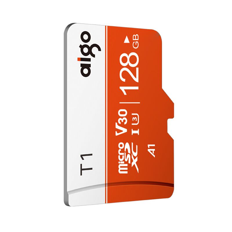 Aigo 128GB TF (MicroSD) high-speed memory card + Chuanyu multi-function combo high-speed card reader supports SD/TF