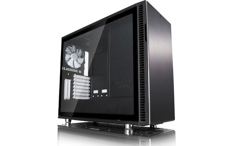 Fractal Design Focus G Computer Case with Side Window - Mid-tower - Black - 5 x Bay - 2 x 4.72" x Fan(s) Installed
