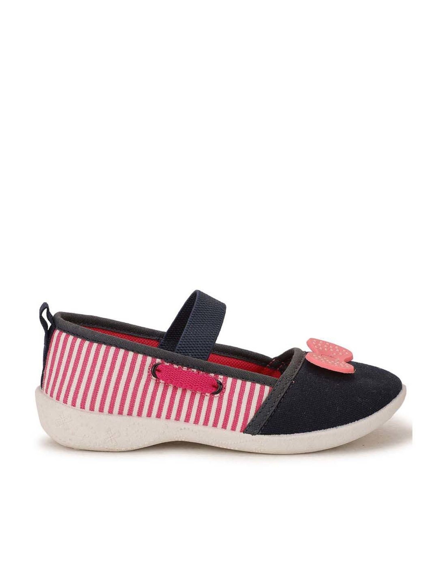 Bubblegummers by Bata Kids Black & Pink Mary Jane Shoes