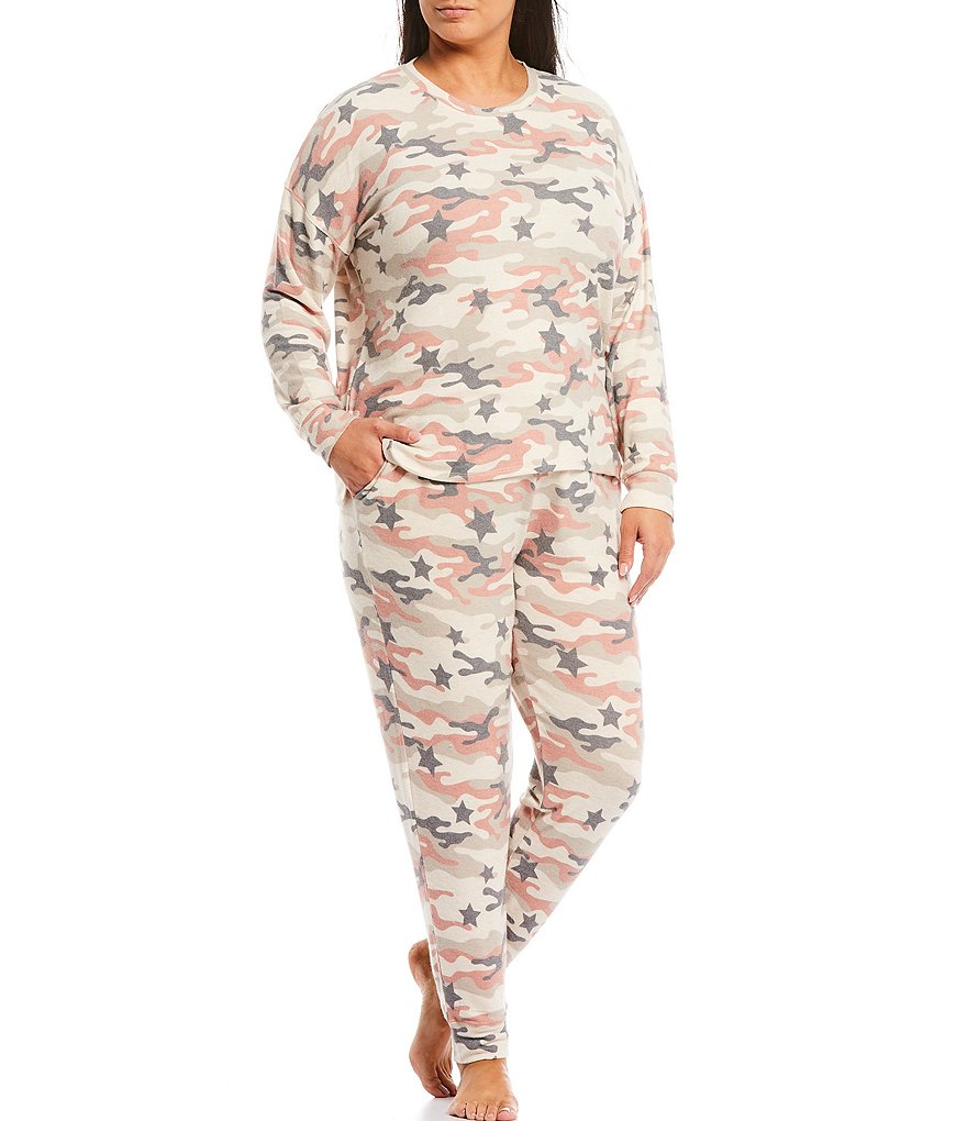 Peanuts Plus Snoopy Print Knit Coordinating Sleep Tee