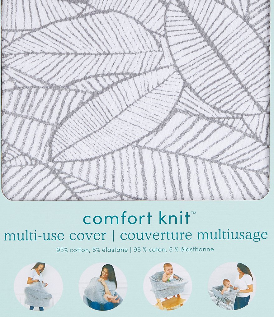 Aden + Anais Baby Zebra Plant 6-In-1 Multi-Use Cover