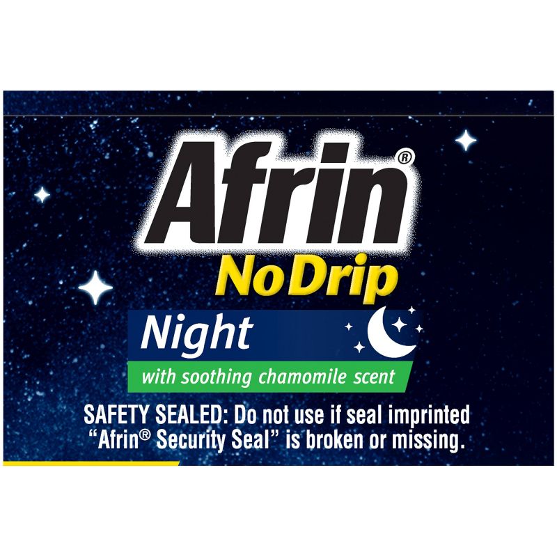 Afrin NoDrip Night 12 Hour Relief Nasal Spray - 0.5 fl oz
