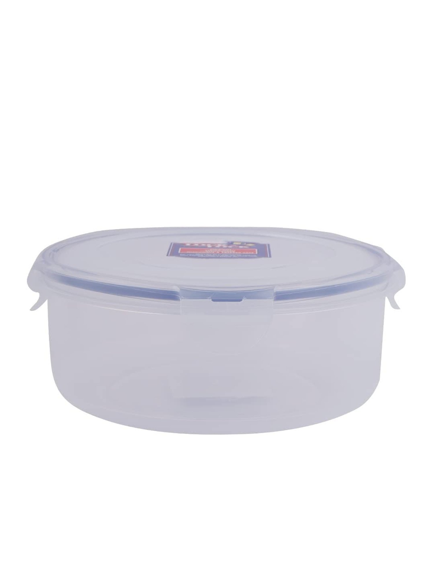 Lock & Lock Transparent Plastic Nestable Container - 1.2L