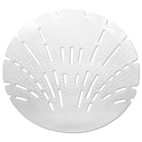 Pearl 3D Urinal Screen, Melon Mist, Clear, 10/Pack, 6 Pack/Carton BGD621CT