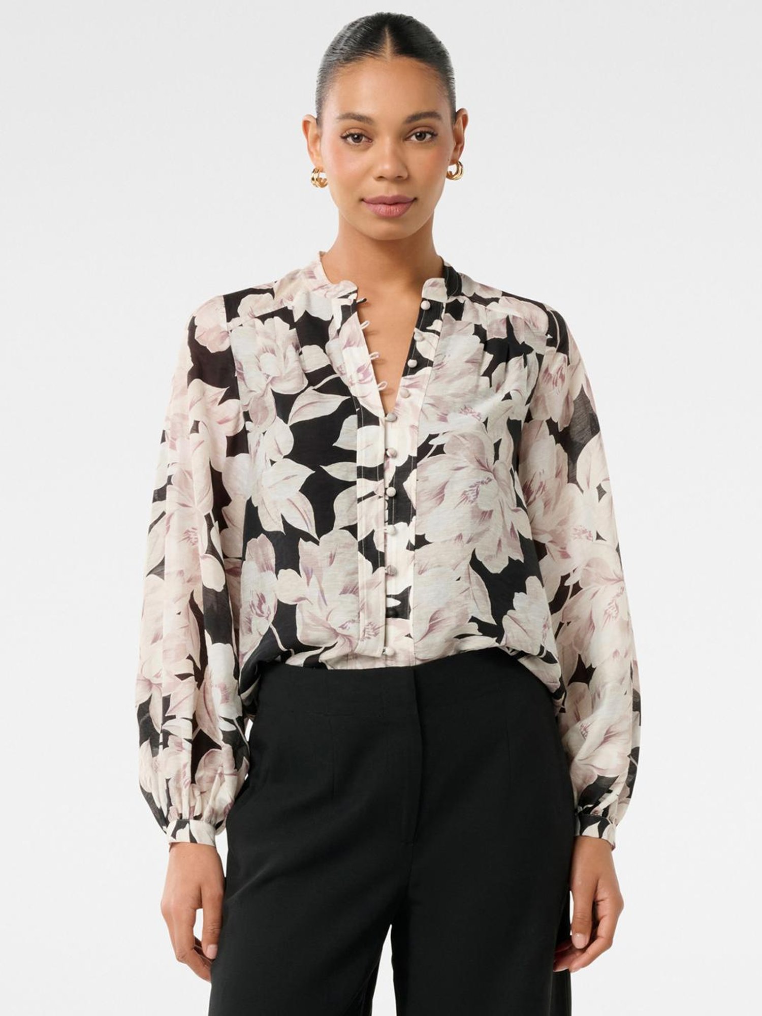 Forever New Marianne Top Stitch Blouse Top