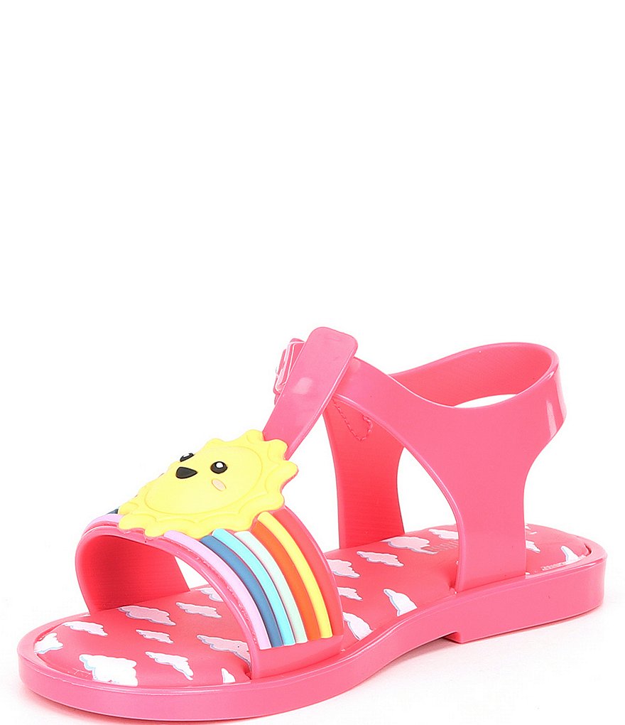 Mini Melissa Girl's Mini Mar Sunny Day Jelly Sandals (Toddler)