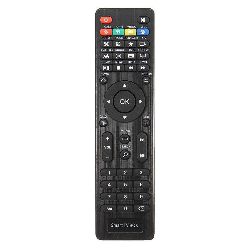 est 1pc Replacement Remote Control Black For Android T8 T6 M5 M8 T95 Set-top TV Box Universal Remote Controller Mayitr
