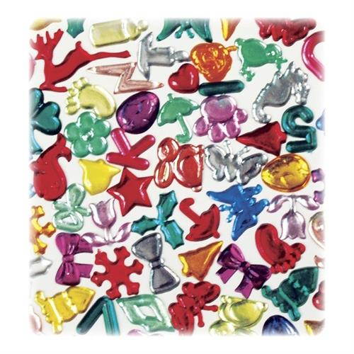 ChenilleKraft 1/2 lb Acrylic Gems - Acrylic - Assorted