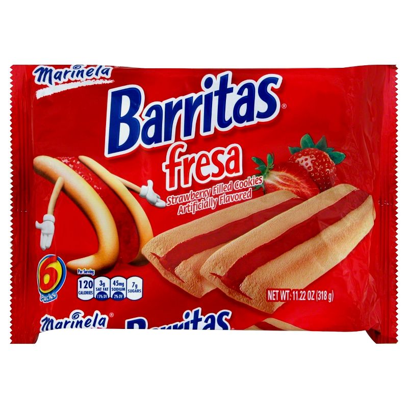 Marinela Barritas Fresa - 11.22oz