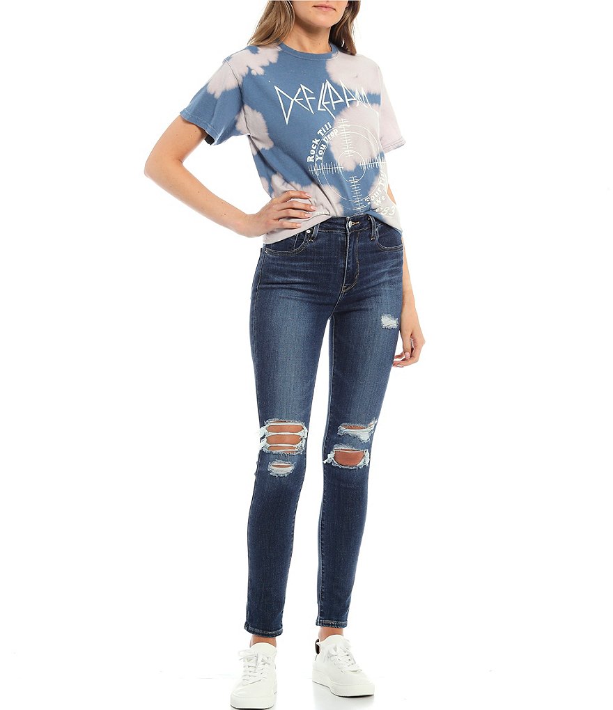 Junk Food Def Leppard Tie-Dye Graphic Tee