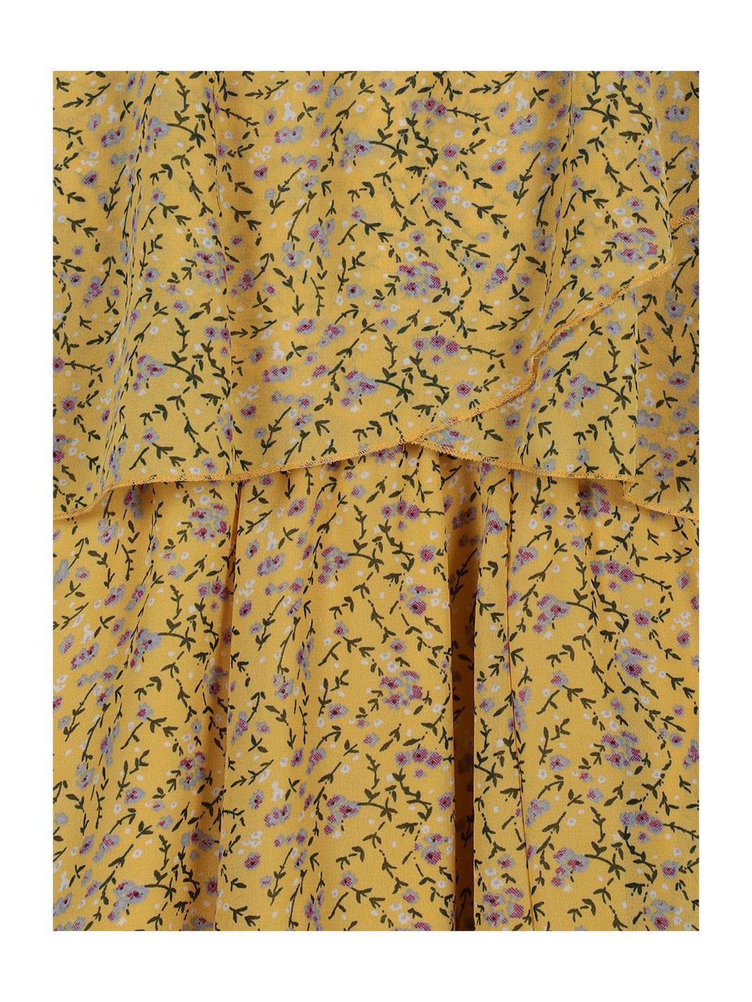 Plum Tree Kids Yellow Floral Print Dress