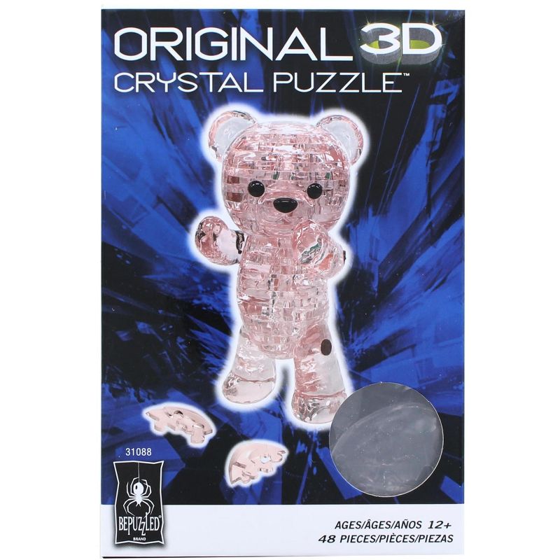 University Games Teddy Bear 48 Piece 3D Crystal Jigsaw Puzzle