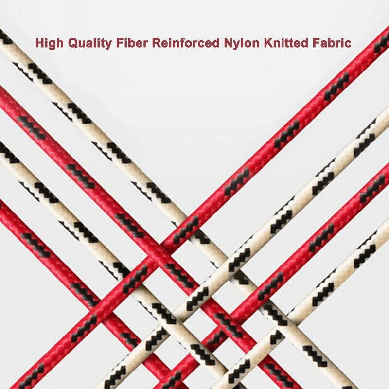 3-PACK Fast Charger Cables Cords For  iPhone/ Micro-USB/ Type-C 3FT/6.5FT