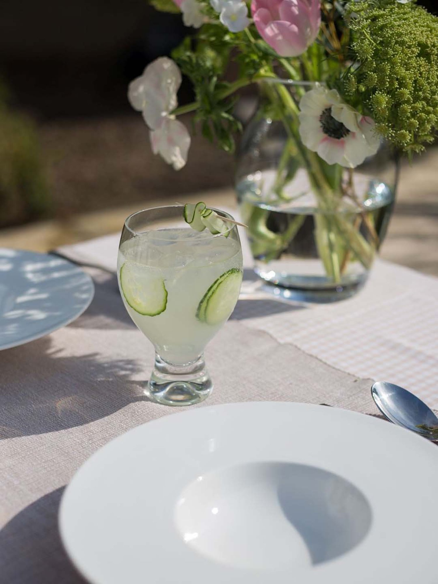 DARTINGTON Crystal Home Bar Gin Goblet Glasses (430 ml) - Set of 4