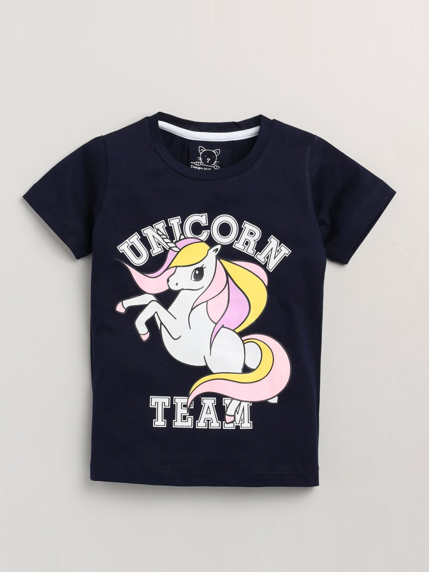 Lazy Shark Kids Blue Printed T-Shirt & Shorts