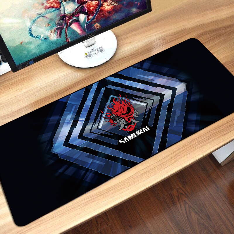 HISPETECH Large Gaming Mouse Pad for Cyberpunk 2077 Judy Alvarez V Samurai XL Computer Mousepad Custom
Speed Desk Mat For Laptop
