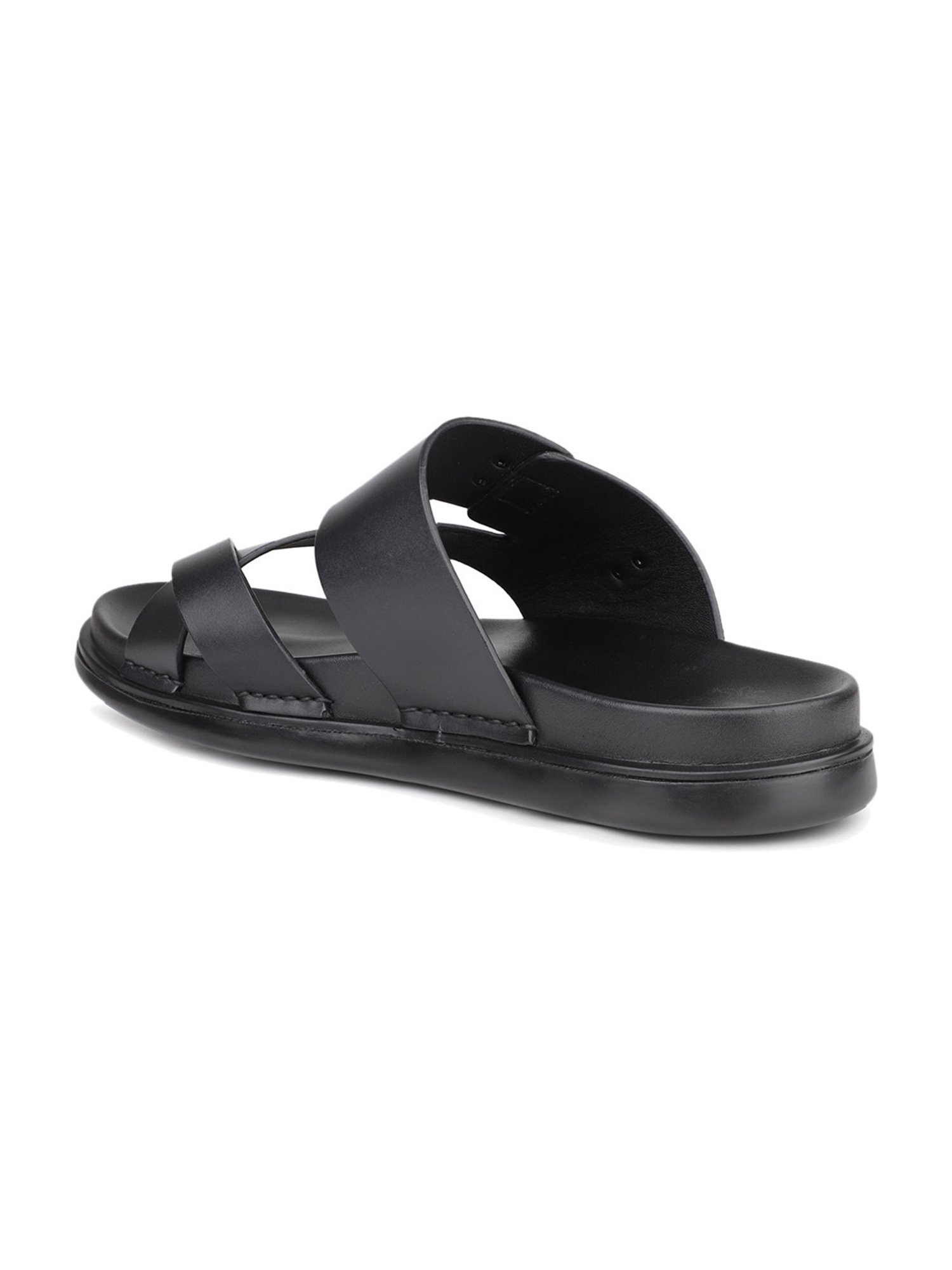 Atesber by Inc.5 Men's Black Toe Ring Sandals