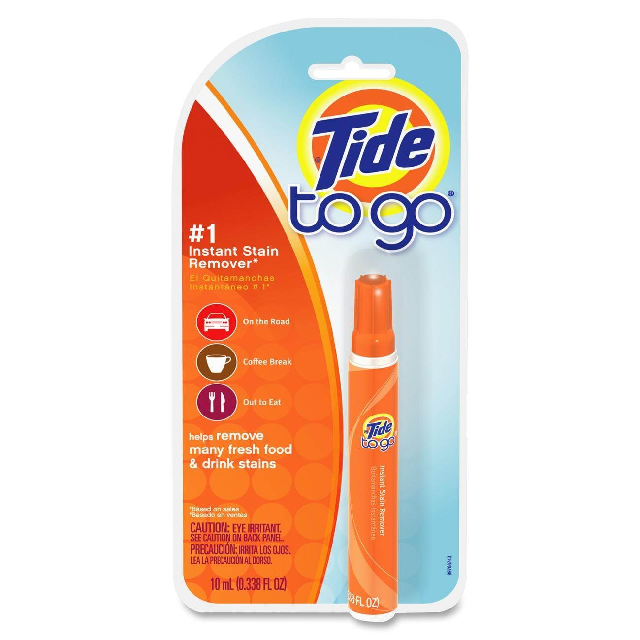 Tide 01870 To Go Stain Remover Pen, .338 oz. Pen