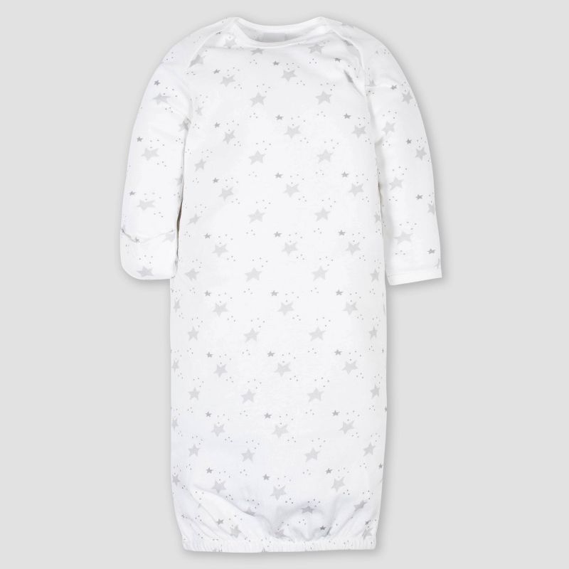 Gerber Baby 4pk Sheep Nightgown - White