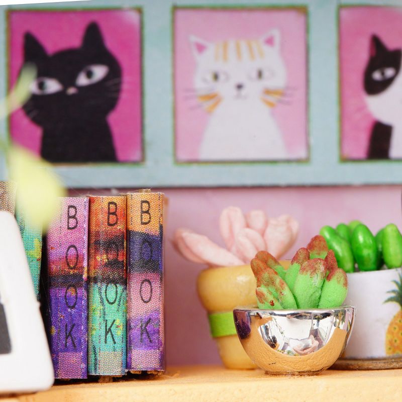 Hands Craft DIY 3D Wooden Puzzles - Miniature House: Dora's Loft