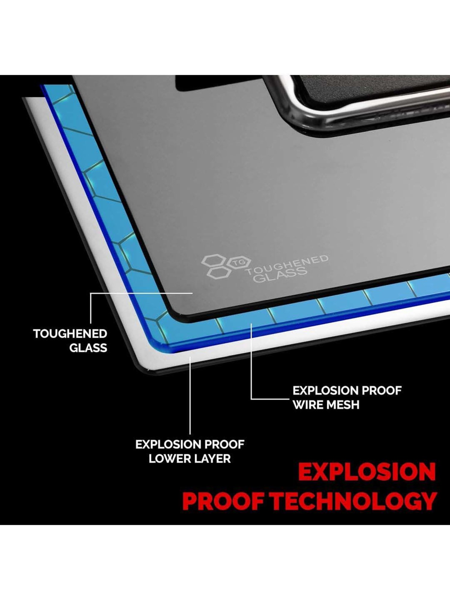 RICHFLAME Gas Stove with 4 burners ( Black )