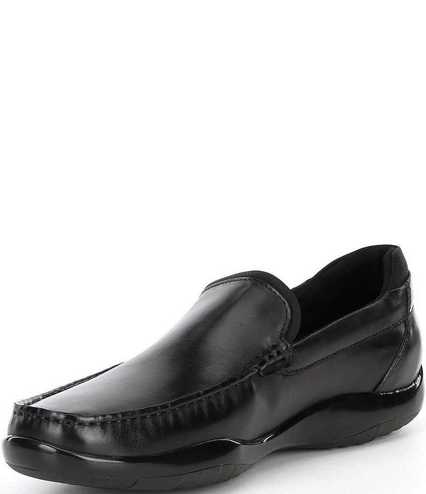 Kenneth Cole New York Men's Motion Flx Pebbled Leather Driver Loafers