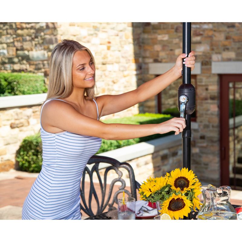 Costway 6.5FT Patio Beach Umbrella Sun Shade Tilt Carry Bag