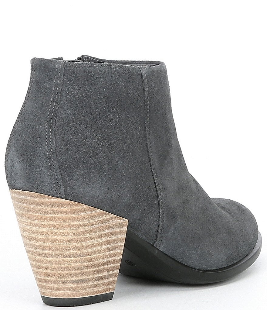 ECCO Shape 55 Western Water Repellent Suede Ankle Boots