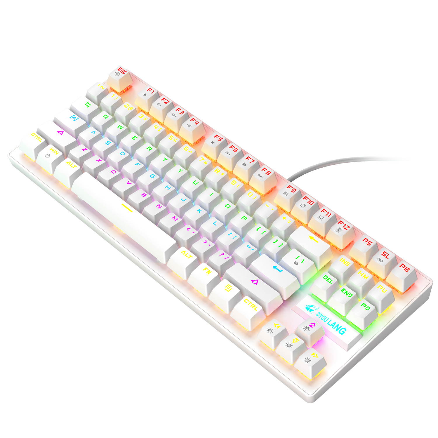 E-sport K2 Punk Mechanical Keyboard 87-key Gaming Competitive Office Notebook Gaming Keyboard