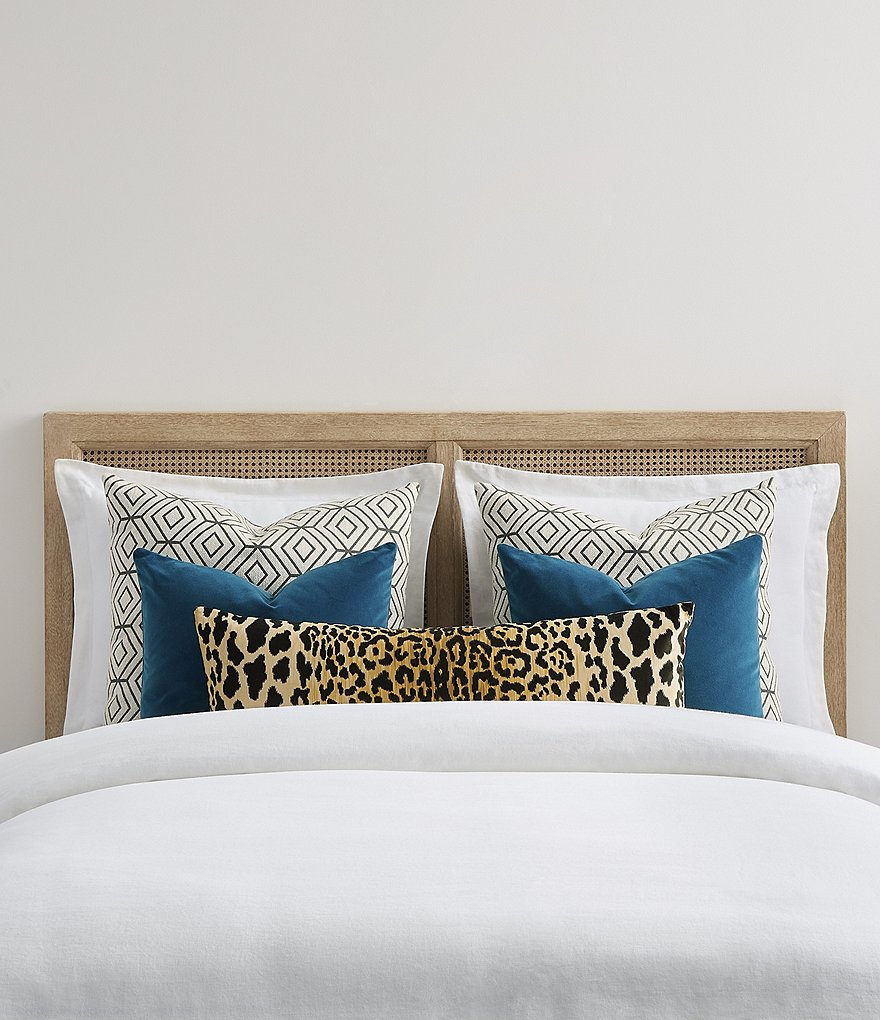 Villa by Noble Excellence Jamil Leopard Bolster Pillow