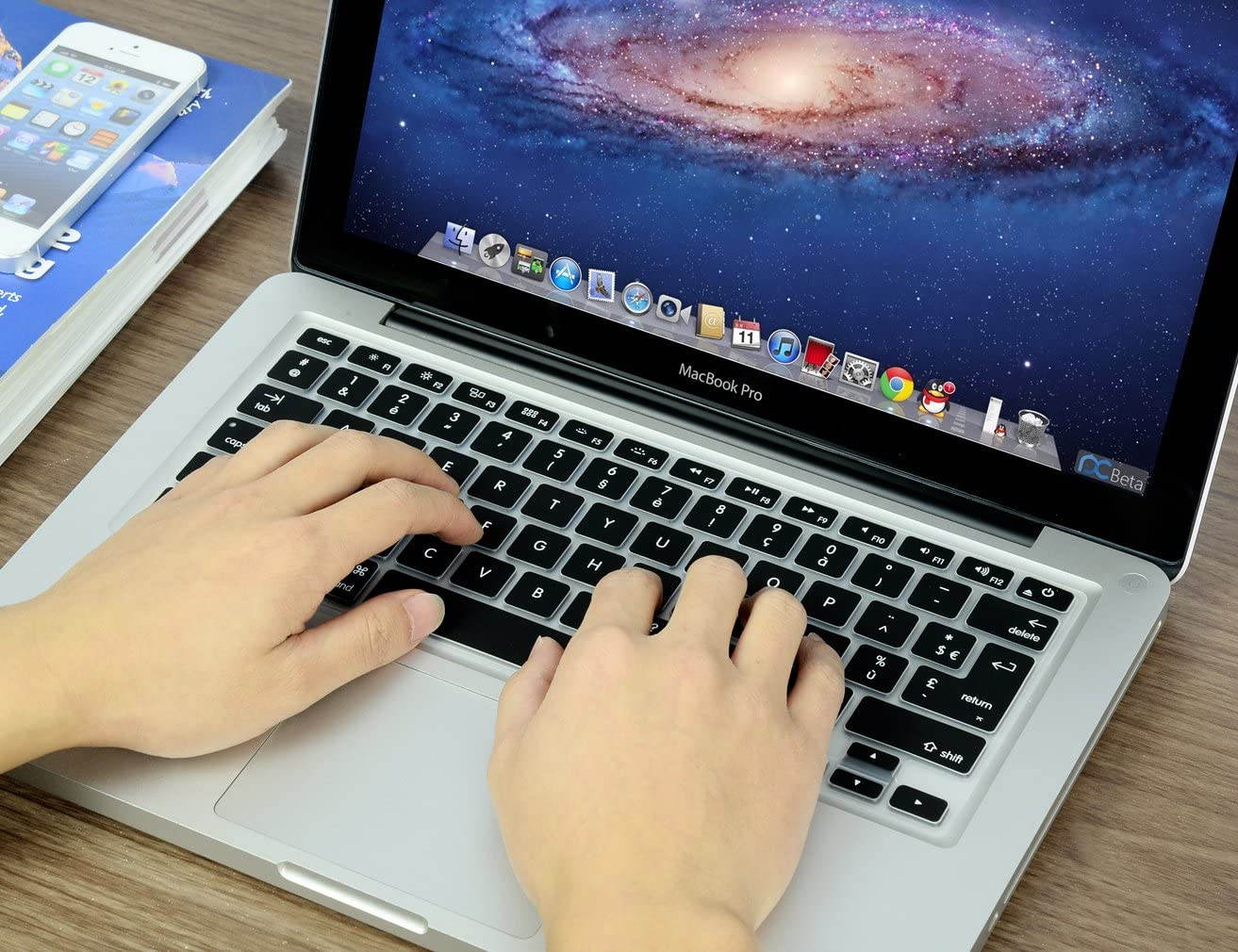 French Language Keyboard Cover Silicone Skin for Macbook Pro 13 15 17 Inch