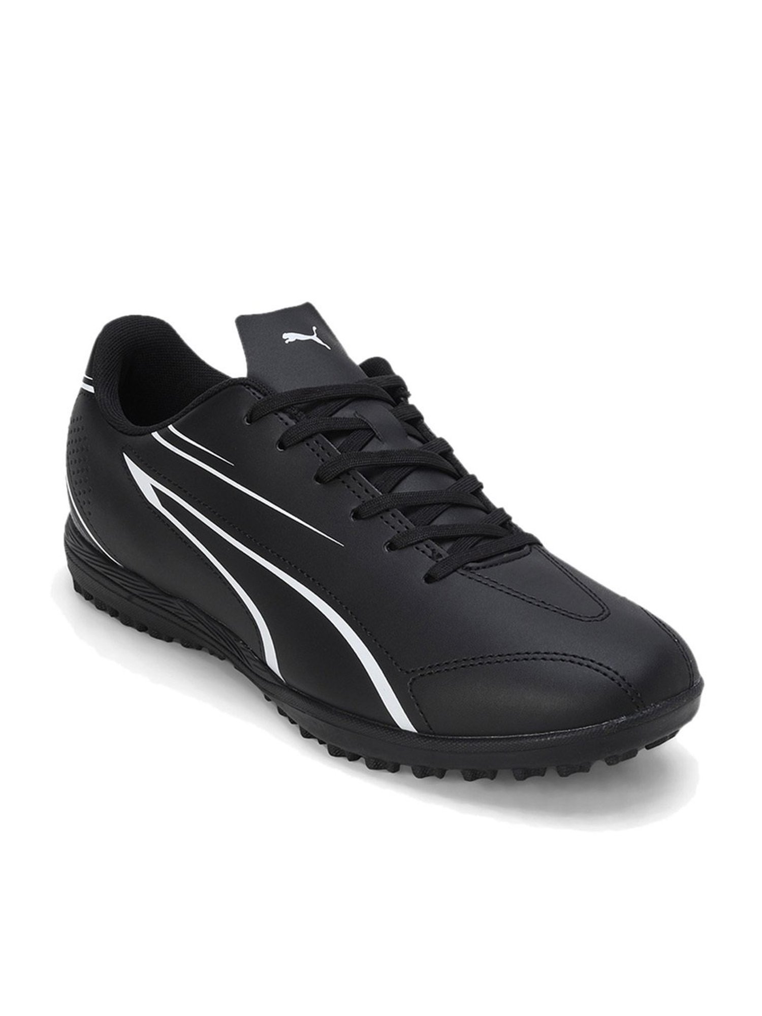 Puma Men's VITORIA TT Black Football Shoes