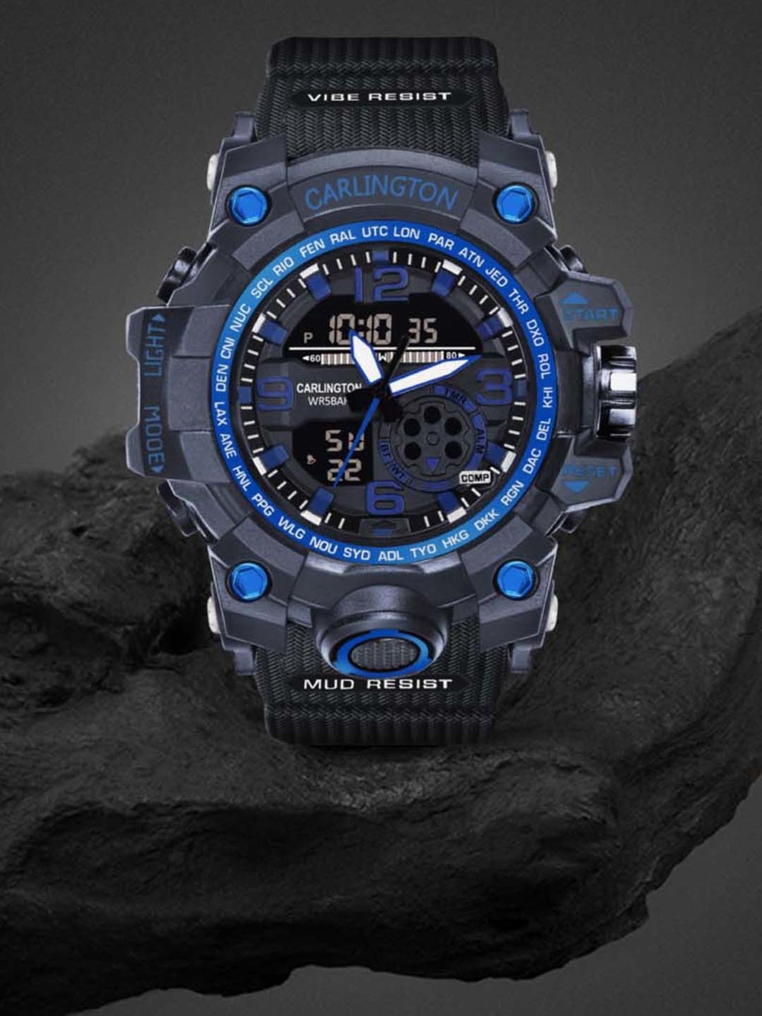 CARLINGTON Endurance 3355 Analog-Digital Watch for Men