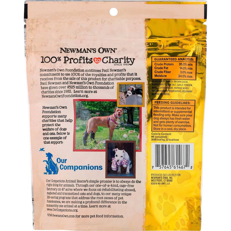 Newman's Own - Turkey Jerky Dog Treats - 5oz