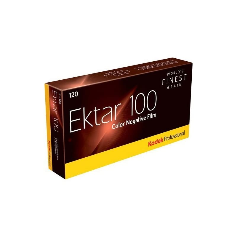 Professional Ektar Color Negative Film ISO 100, 120 Size, Propack of 5,USA Pack-2