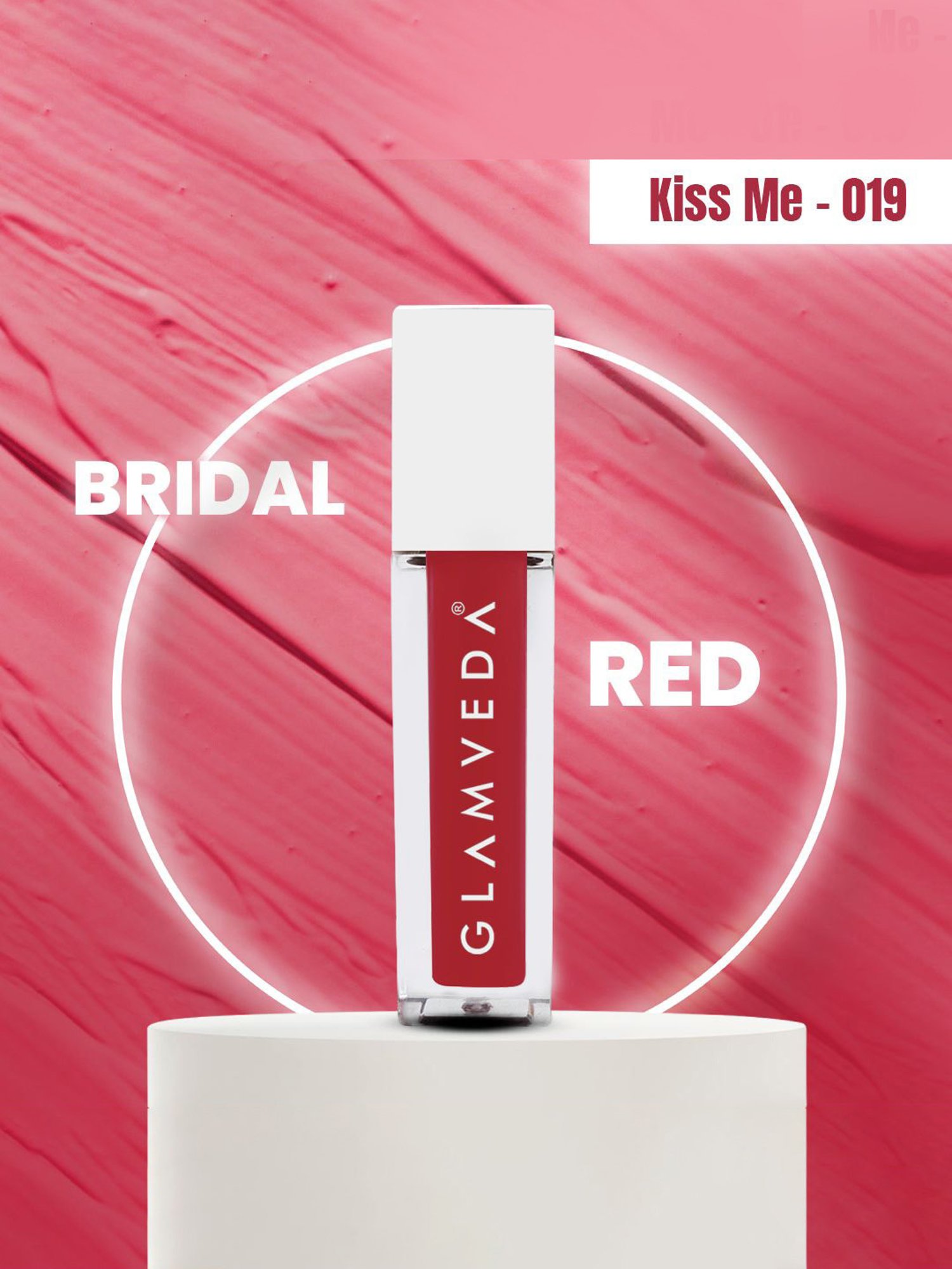 Glamveda Always On Matte Liquid Lipstick Mini Kiss Me-019 - 1.2 ml